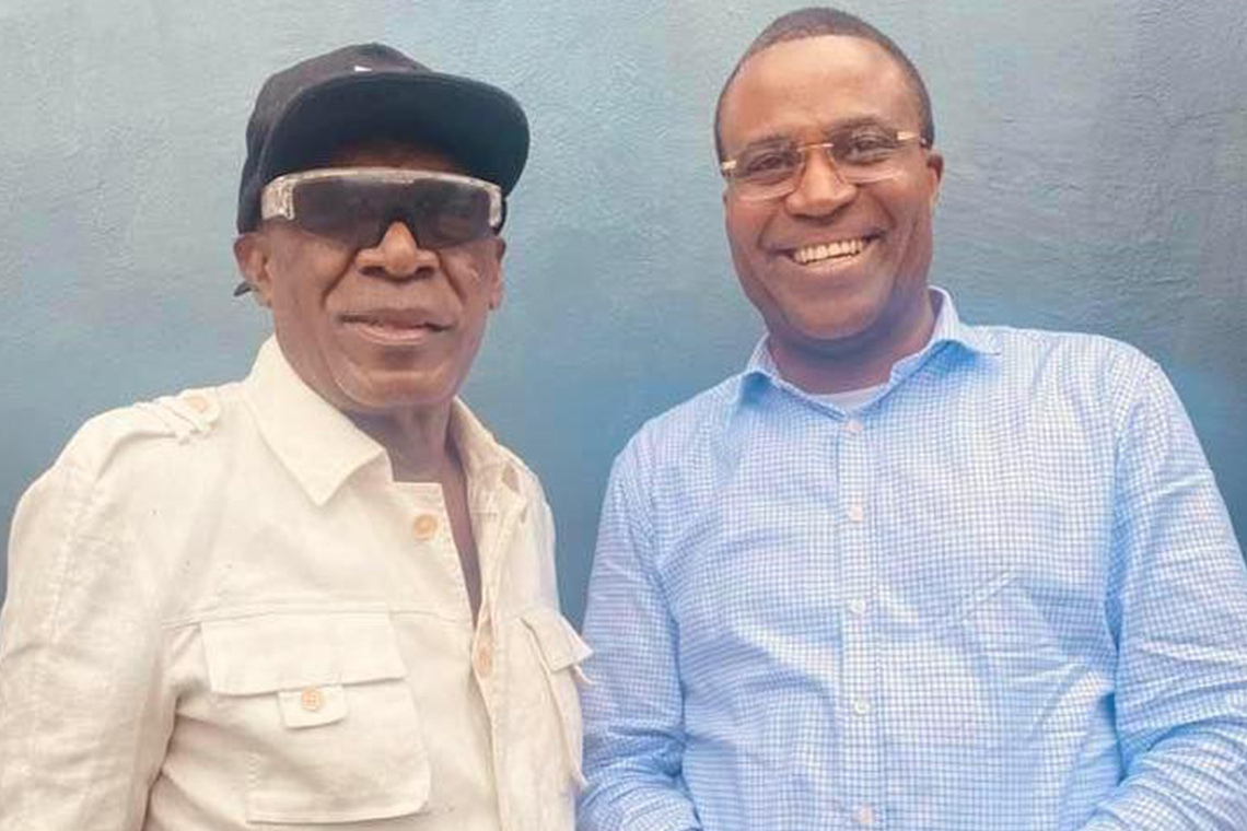 Evoloko Lay-Lay et Jean-Claude Mombongo