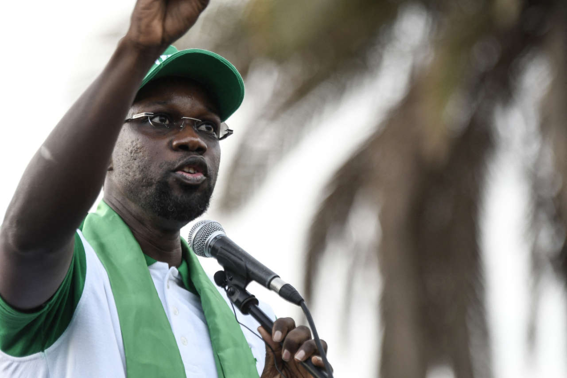 Ousmane Sonko appelle les Sénégalais à sortir dans la rue contre Macky Sall