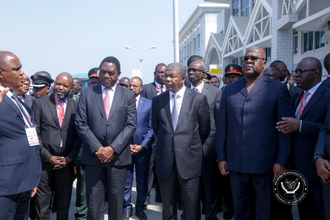 La RDC, l’Angola et la Zambie signent un accord pour les exportations des minerais à travers le corridor ferroviaire de Lobito
