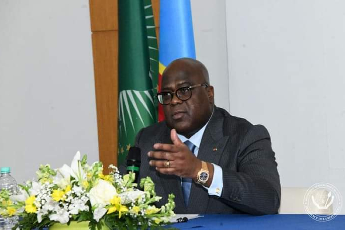 "Les élections législatives et présidentielle se tiendront en décembre 2023" (Félix Tshisekedi)