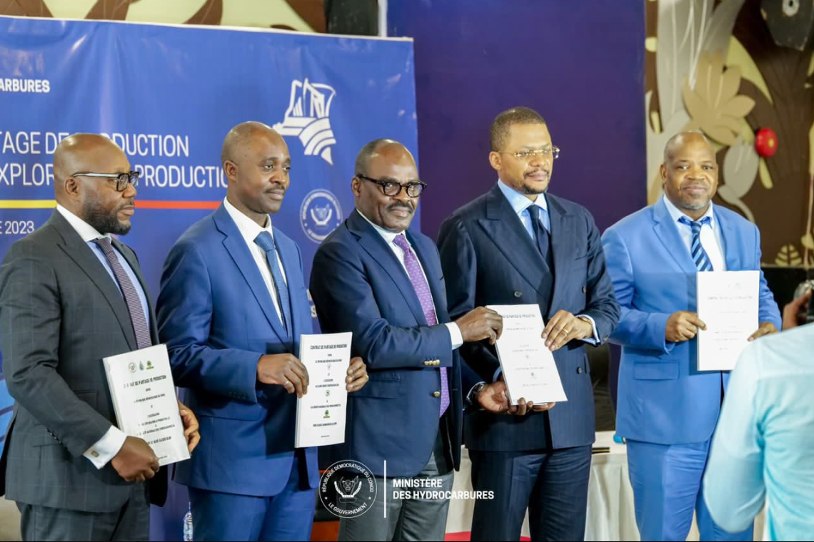 La RDC signe des contrats avec deux entreprises pour l’exploitation du gaz méthane sur le Lac Kivu