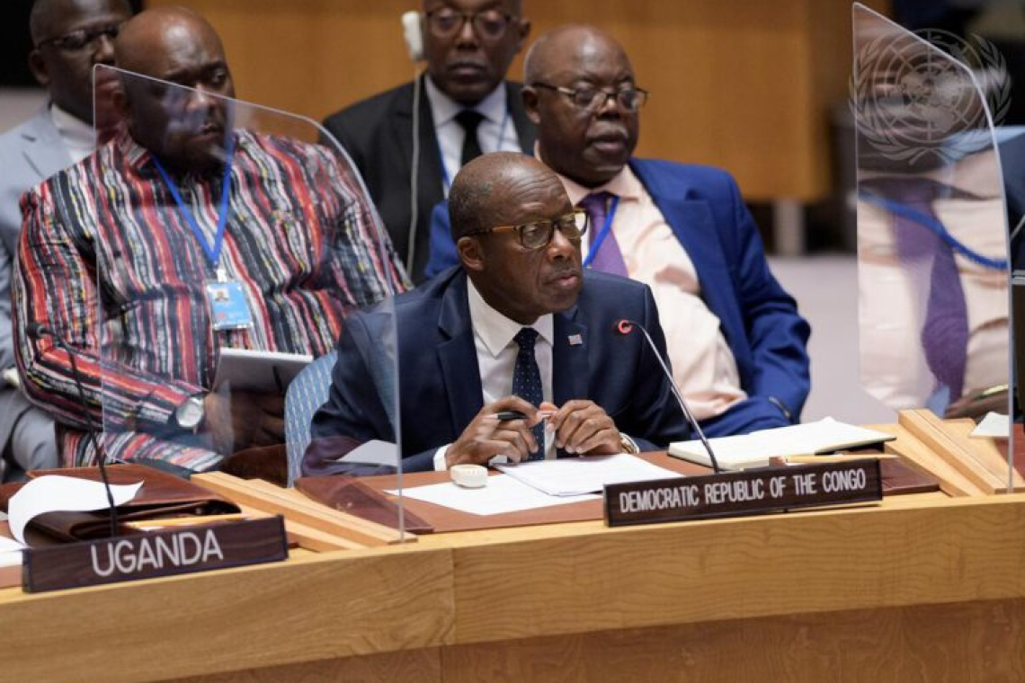 Christophe Lutundula alerte le Conseil de Sécurité des Nations unies sur la crise sécuritaire grave qui sévit en RDC