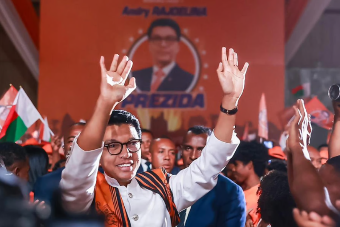 Madagascar : Andry Rajoelina réélu et déjà contesté