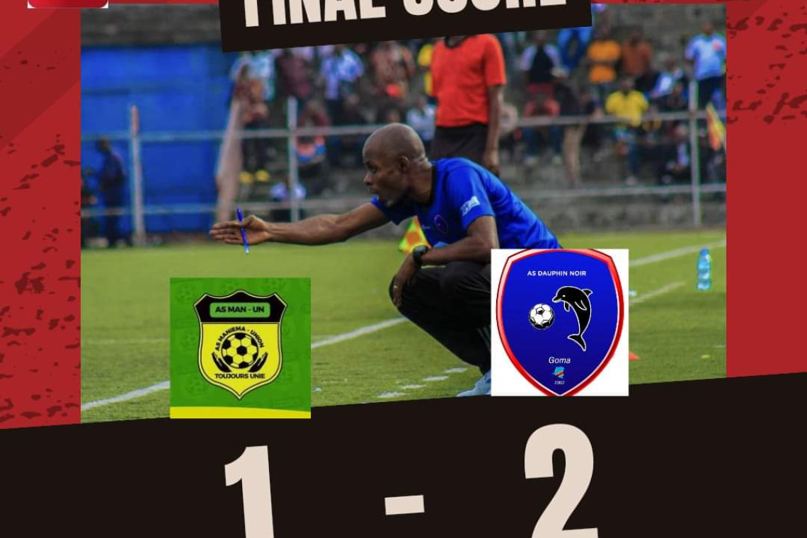 Ligue 1 : importante victoire de l'AS Dauphin noir de Goma contre l'AS Maniema Union de Kindu