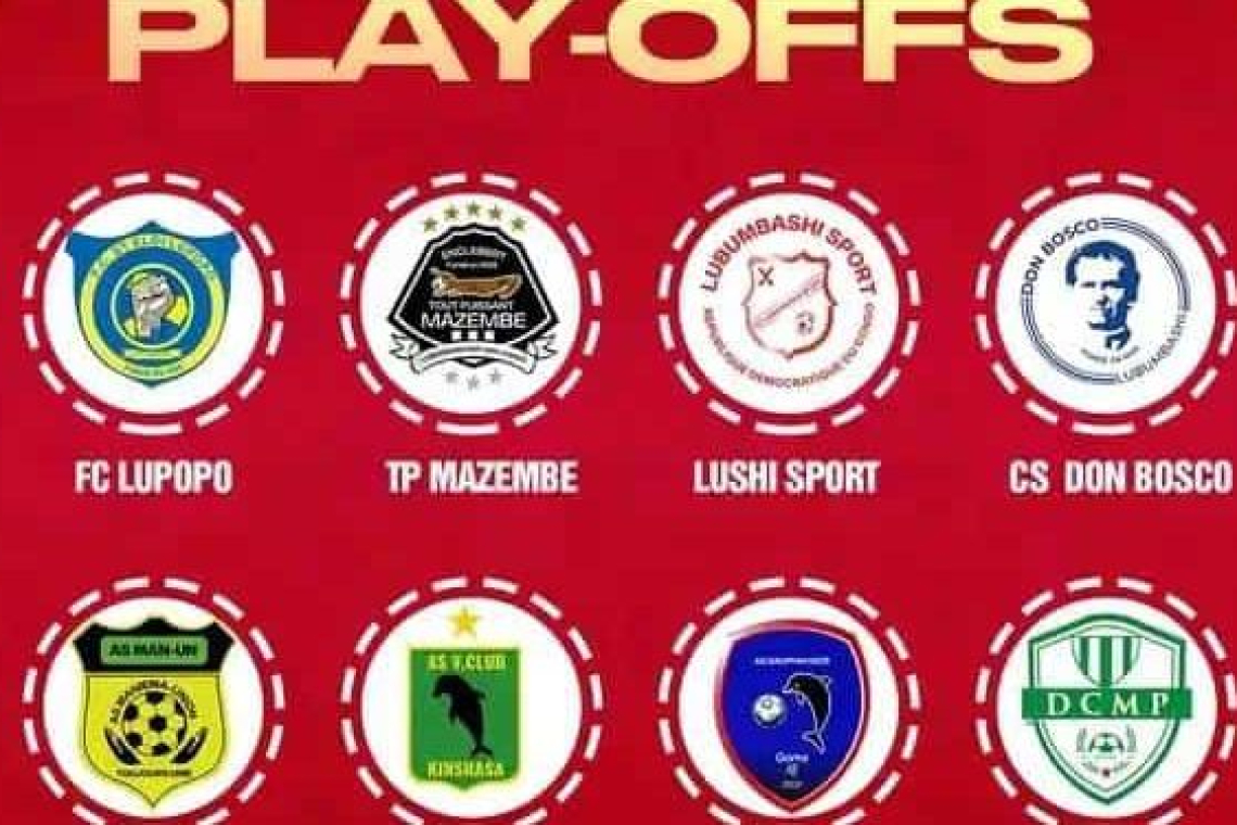 Linafoot : les 8 qualifiés pour les Play Off sont connus
