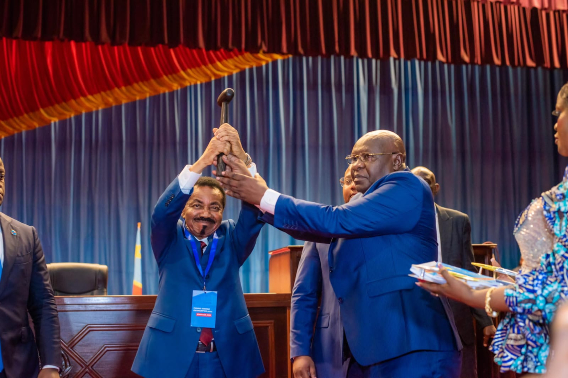 Assemblée nationale : Mboso Nkodia désigné président du bureau d'âge
