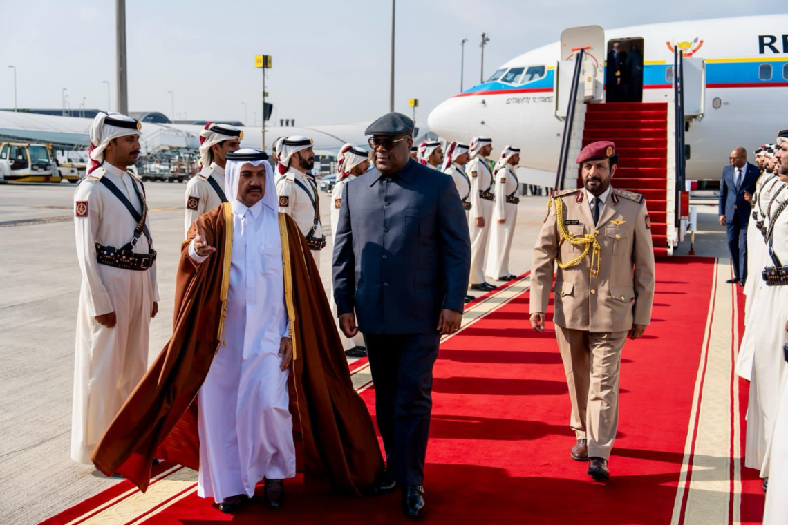 Le président Félix-Antoine Tshisekedi renforce les liens économiques avec le Qatar
