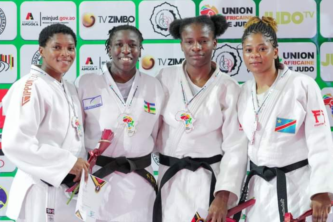 Open de Luanda/Judo : la RDC s'en sort avec 3 médailles