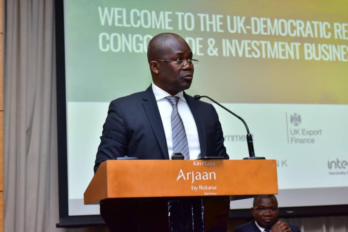 Ouverture du Forum économique RDC-UK, Kinshasa : Jean Lucien Bussa expose les potentialités nationales devant les investisseurs britanniques
