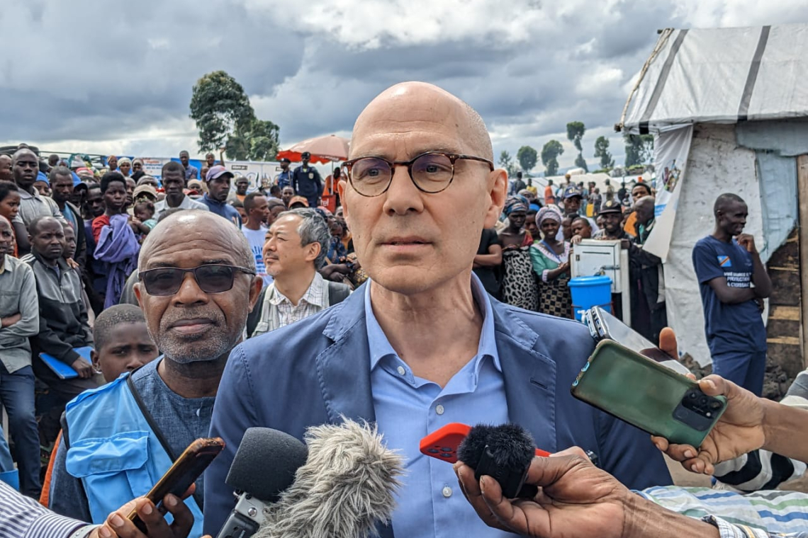 Le Haut-Commissaire des Nations Unies aux droits de l'Homme, Volker Türk : "Le M23 sème la terreur, tue et enlève la population locale"