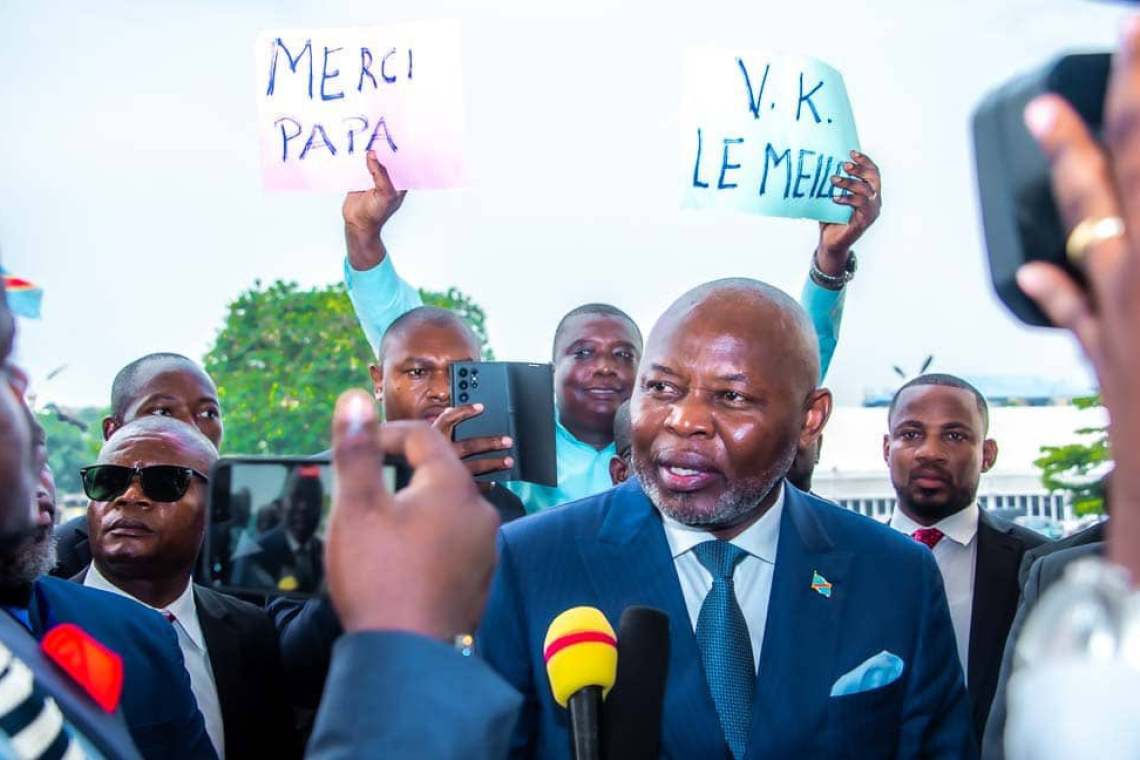 Perchoir de l'Assemblée nationale : Kamerhe s’impose aux primaires devant Bahati et Mboso