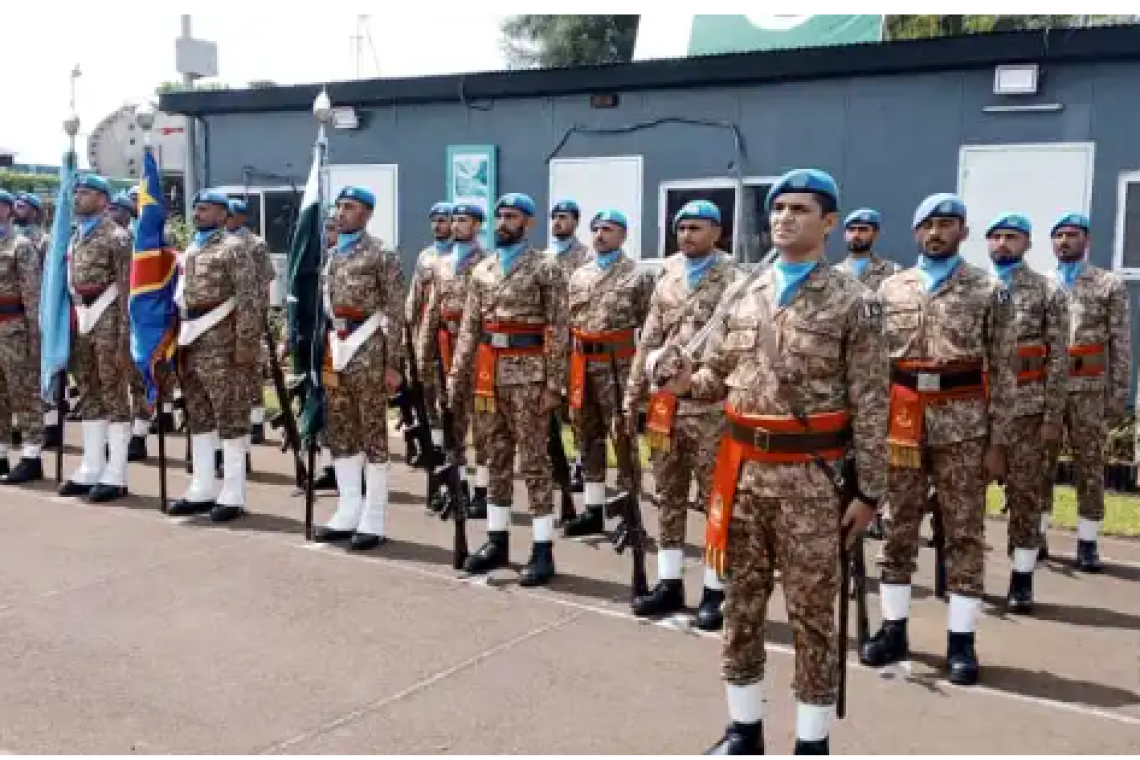 20 ans après, les Casques bleus pakistanais quittent le sol congolais