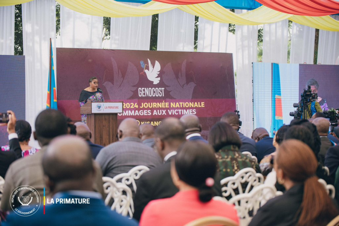Cérémonie de Génocost à Kisangani : les habitants attendent de la Première ministre l'amélioration et l'accès aux services sociaux de base