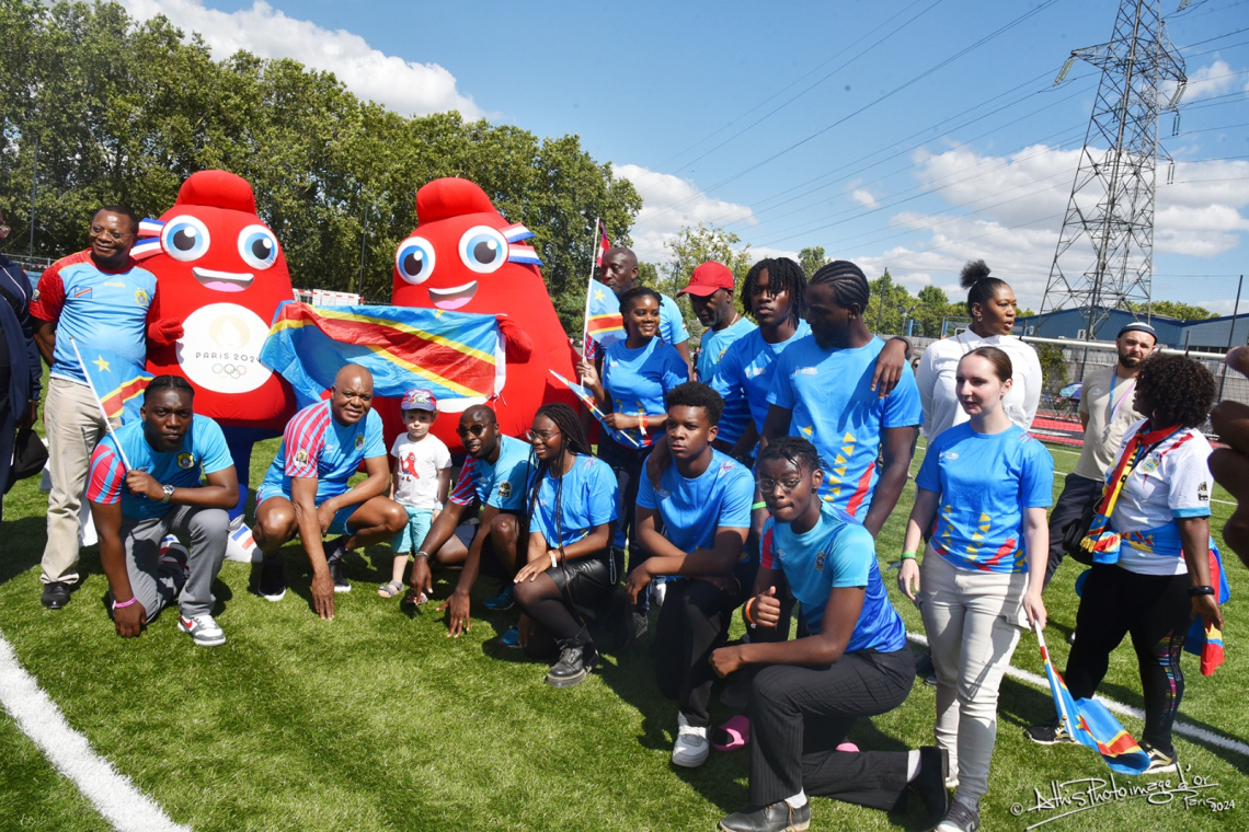 En marge des Jeux olympiques de Paris, l’ambassadeur Emile Ngoy Kasongo au cœur de la journée festive RDC de « Station Afrique » à L’Ile-Saint-Denis