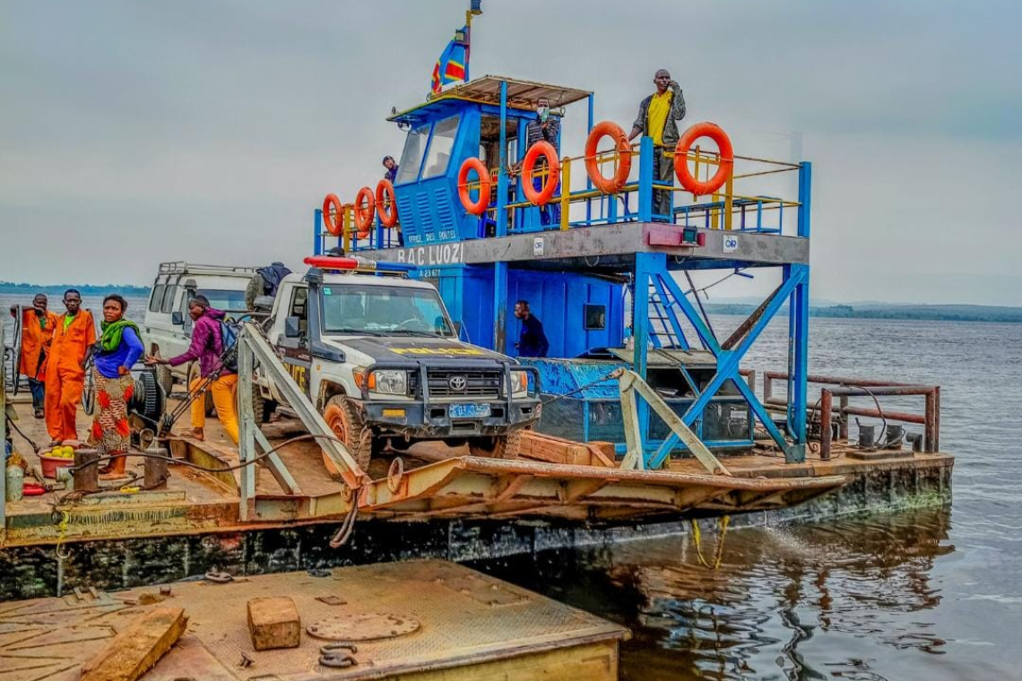 Kongo Central : des ressortissants du territoire de Luozi lancent l'opération d'achat d'un bac pour la traversée du fleuve Congo