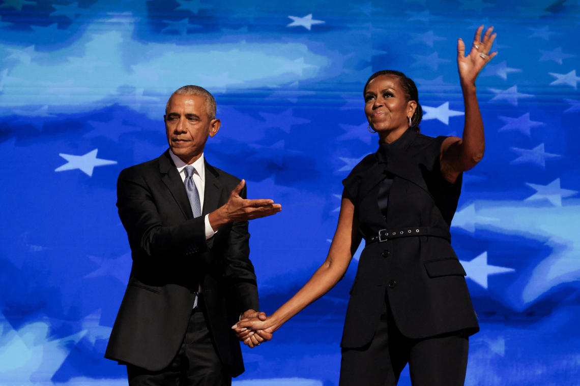 États-Unis : Kamala Harris obtient le soutien du Couple Obama lors de la Convention démocrate