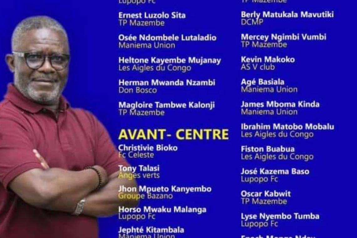 Élim/CHAN 202 : une base énorme de 36 joueurs pour affronter les Sao du Tchad 