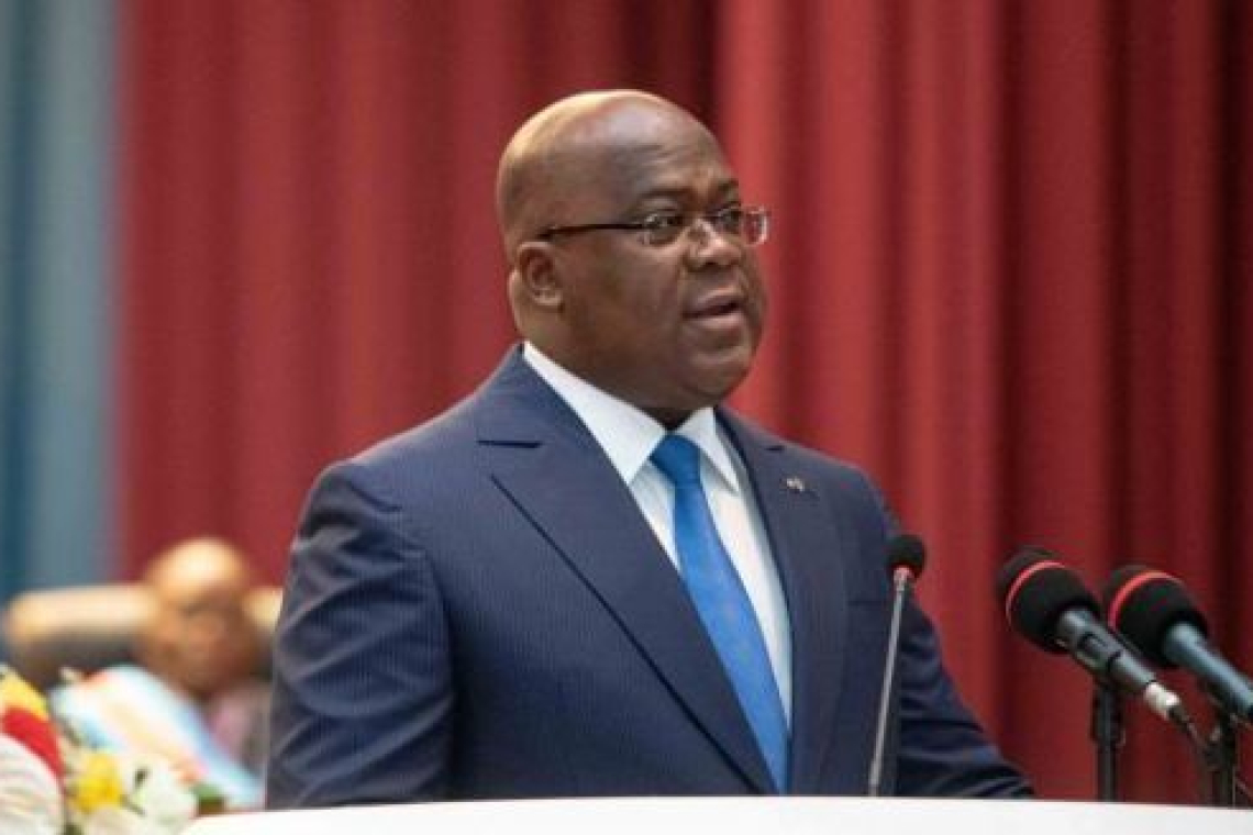 Tshisekedi confirme sa volonté de mettre fin à la guerre dans l'Est 