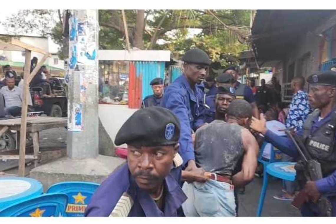 Kinshasa : la Police démantèle un réseau des criminels opérant à Masina Petro-Congo