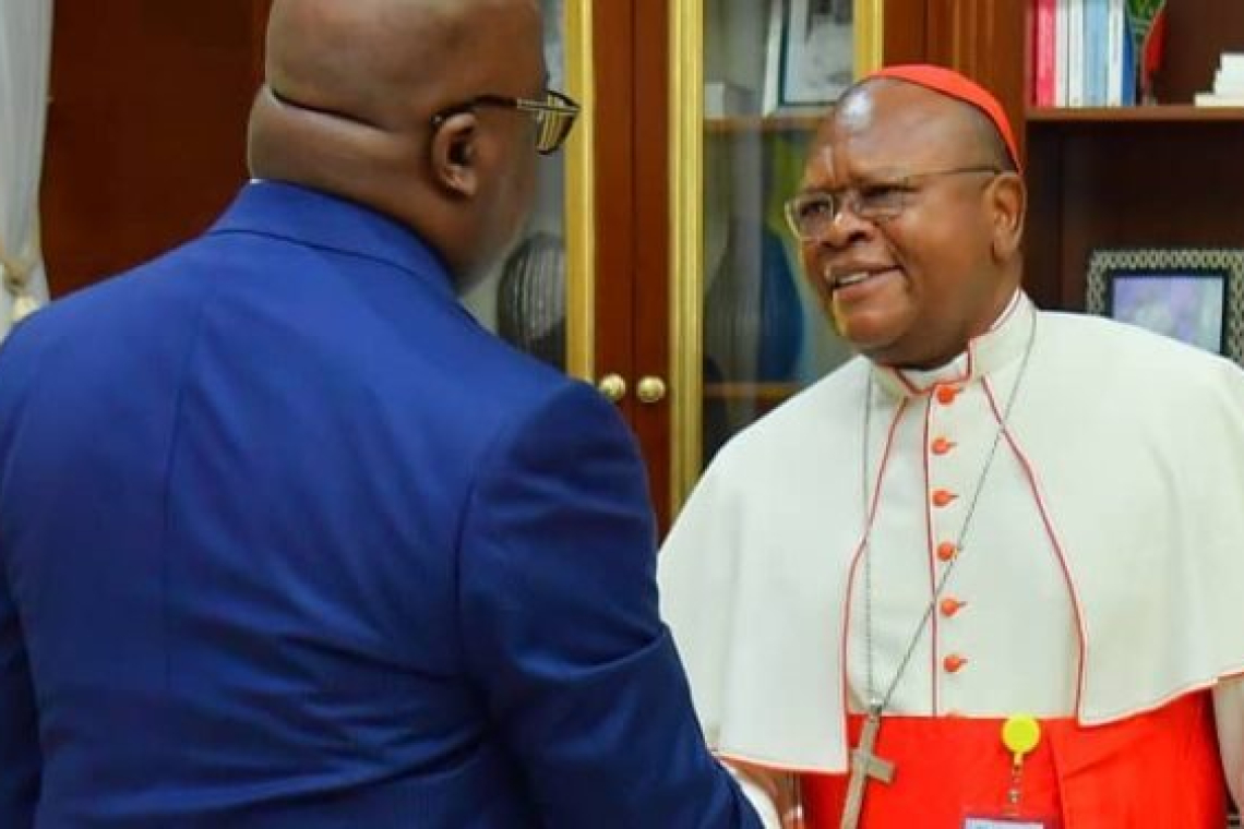 Guerre à l’Est : le Cardinal Ambongo privilégie le “Dialogue” entre toutes les parties prenantes du conflit 