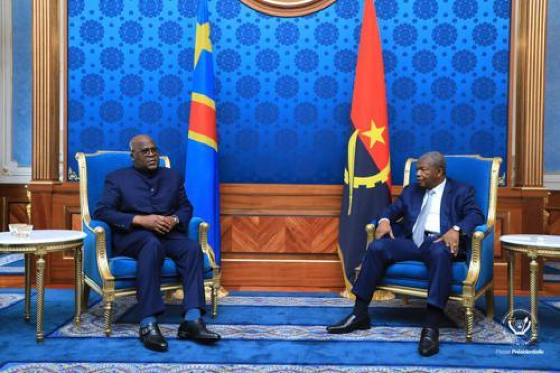 Crise sécuritaire en  RDC : João Lourenço dit avoir plaidé auprès de Félix Tshisekedi en faveur d'un dialogue y compris avec le M23
