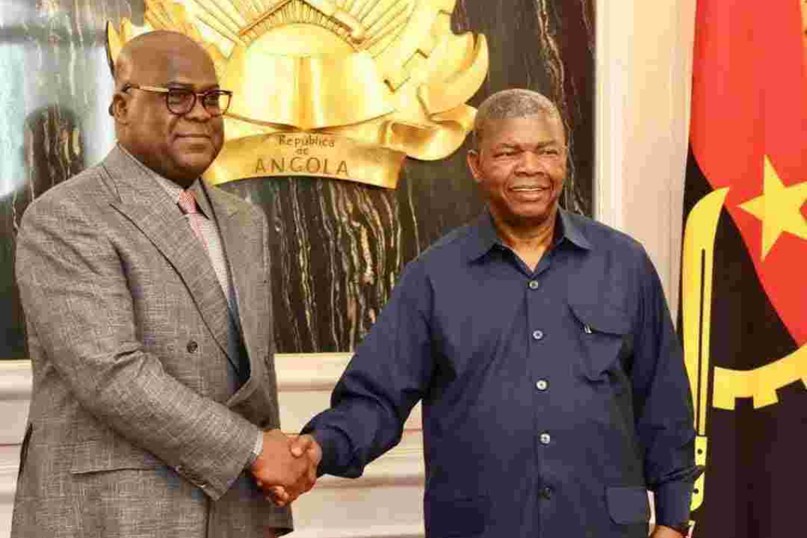  Les présidents Félix Antoine Tshisekedi  et João Lourenço maintiennent les  consultations régulières, malgré le retrait angolais.