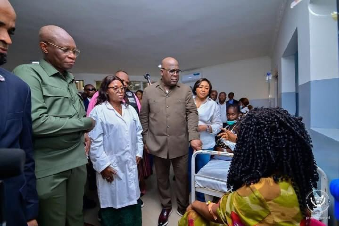 Félix Tshisekedi à la rescousse des sinistrés