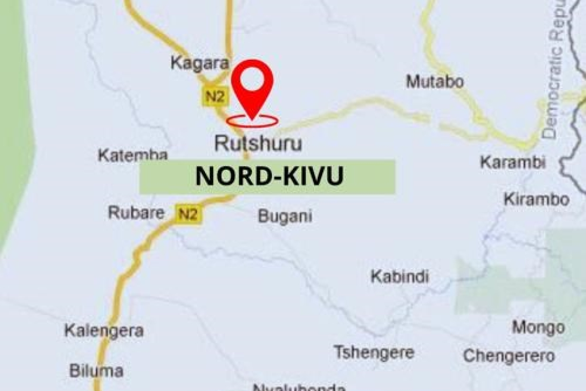 Nord-Kivu/Rutshuru : un enfant tué et deux blessés par l’explosion d’un engin de guerre à Kibirizi