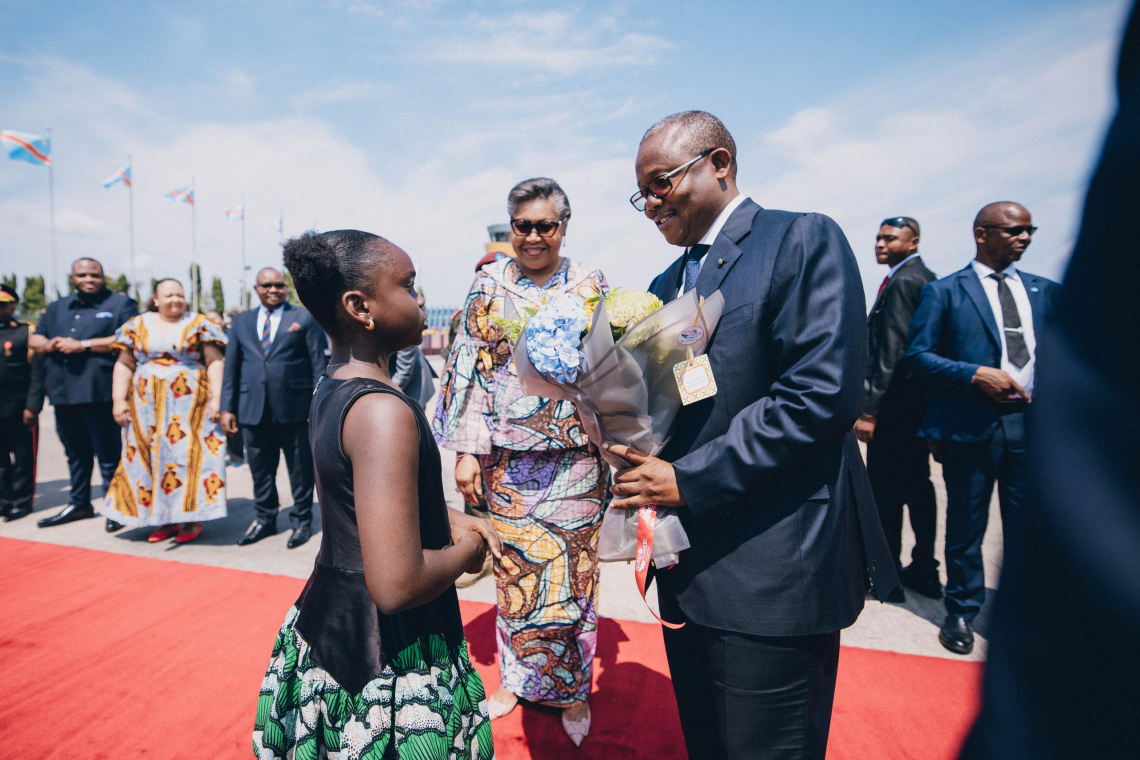 Le président de la Guinée-Bissau elevé Grand Cordon dans l’Ordre national de la RDC