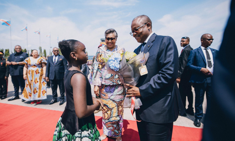 Le président de la Guinée-Bissau elevé Grand Cordon dans l’Ordre national de la RDC