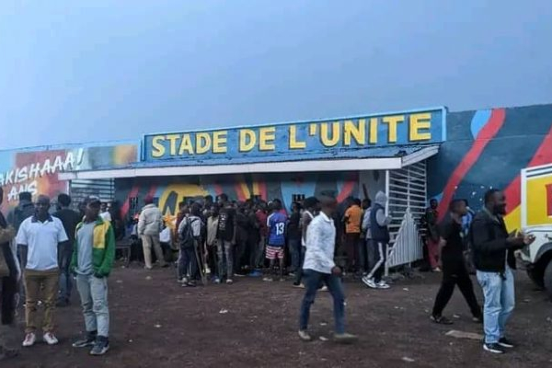Goma : le Stade de l’Unité bientôt rouvert pour un tournoi de football interclubs