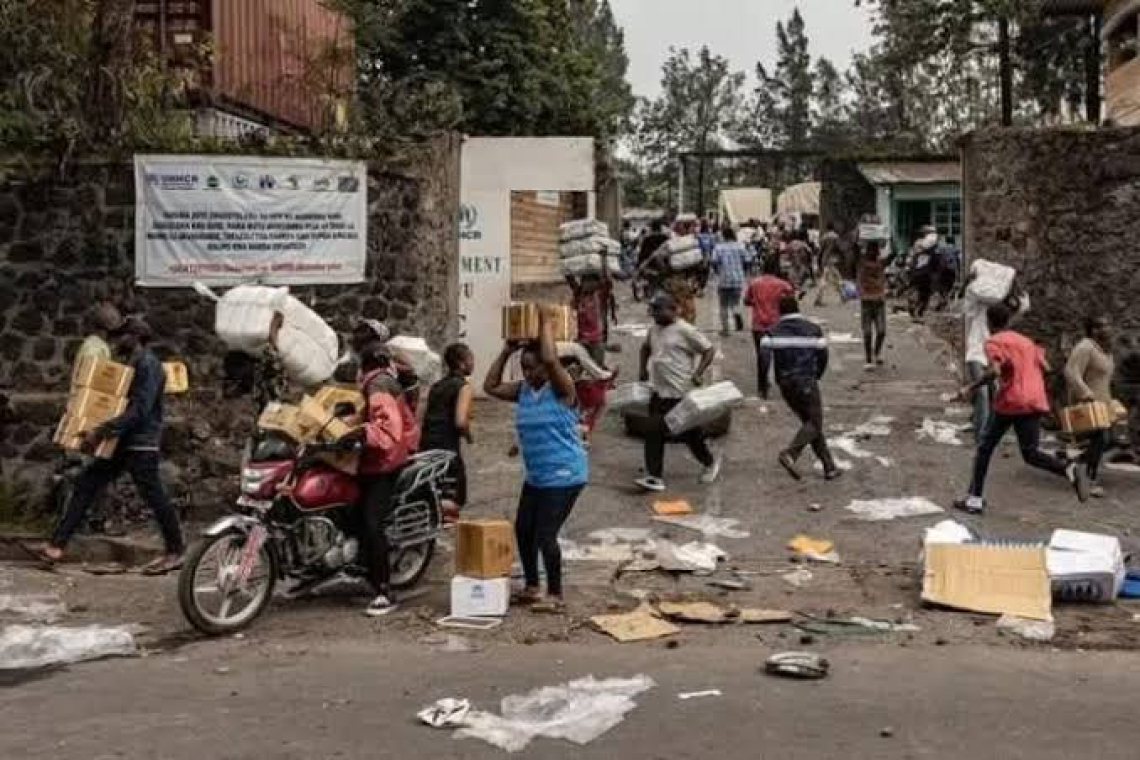 Goma : le maire interdit la vente d’intrants nutritionnels pillés pour éviter les risques sanitaires
