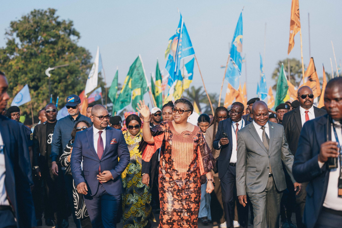 La Première ministre est à Kananga pour renforcer la cohésion nationale et booster les projets de développement  